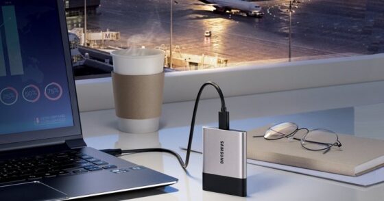Samsung lanceert draagbare T3 SSD met twee terabyte opslag