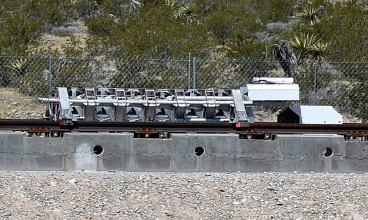 Het Hyperloop-systeem had zijn eerste openbare test