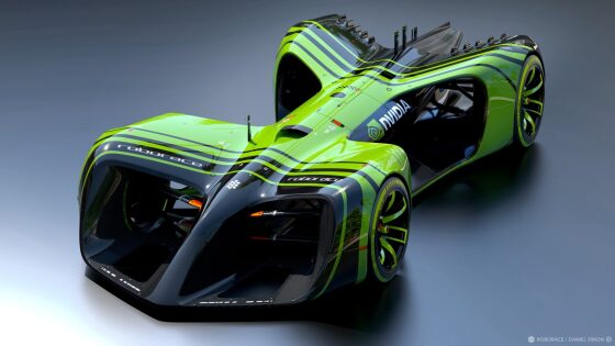 Les voitures autonomes de Roborace utiliseront du matériel Nvidia