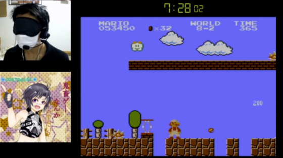Super Mario Bros. à l'aveugle : Record du monde en moins de 15 minutes