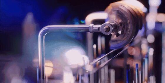 La plus petite machine de Goldberg au monde