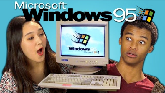 Windows 95 vs. os adolescentes
