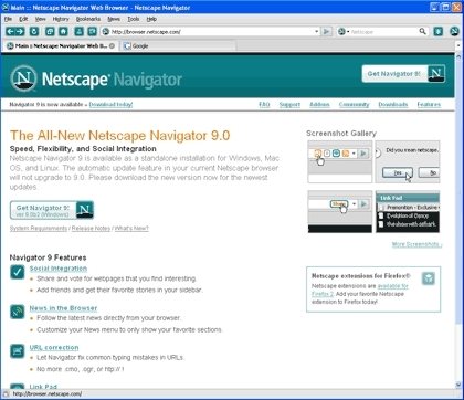 En 1999 la empresa AOL compró Netscape por 9.800 millones de dólares.