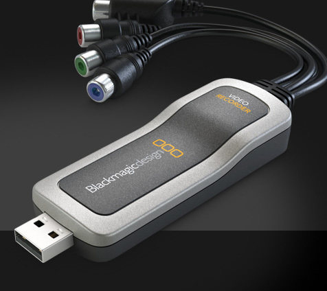 La capturadora analógica USB de Blackmagic
