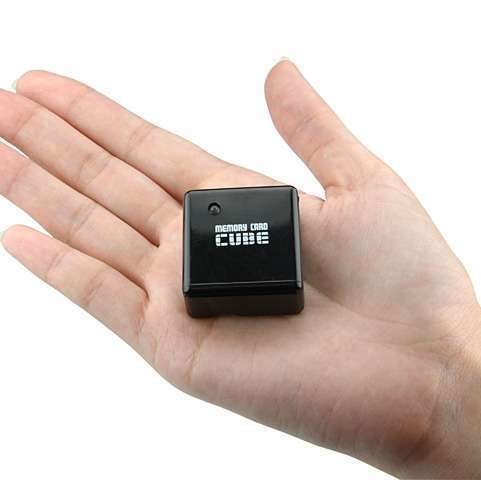 El Mini Cube es tan pequeño que se puede llevar como portallaves