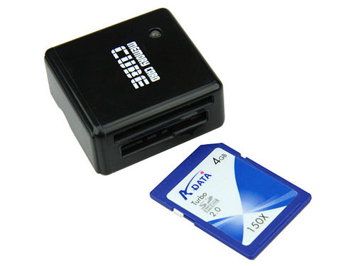 El Mini Cube lee tarjetas T-flash, Micro SD, M2 y Mini SD sin adaptadores