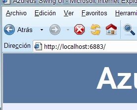 Usando "localhost" como dirección IP, podemos probar si funciona el control vía web tanto de uTorrent como de Azureus.