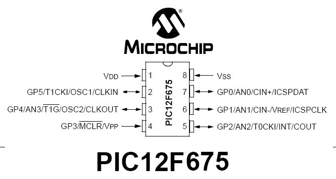 Este es el microcontrolador elegido.