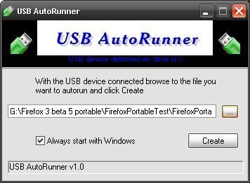 El USB AutoRunner nos permite ejecutar automáticamente ciertos programas o documentos