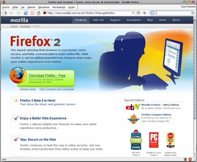 Firefox continúa acrecentando su popularidad, a pesar de estar todavía lejos de Internet Explorer.