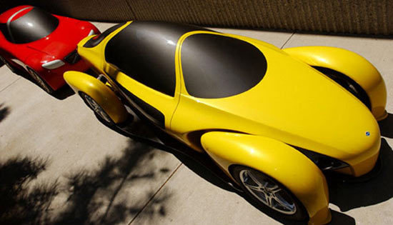 Tandem Car: Vehículo urbano futurista