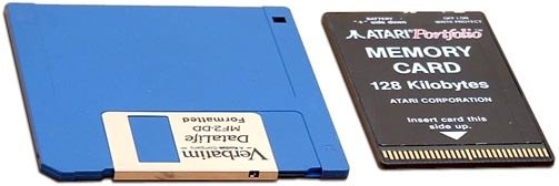 Atari diseño estas tarjetas de memoria.