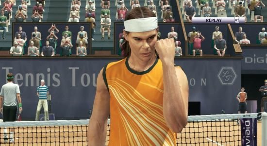 Rafael Nadal, exclusivo para la versión de Playstation 3.