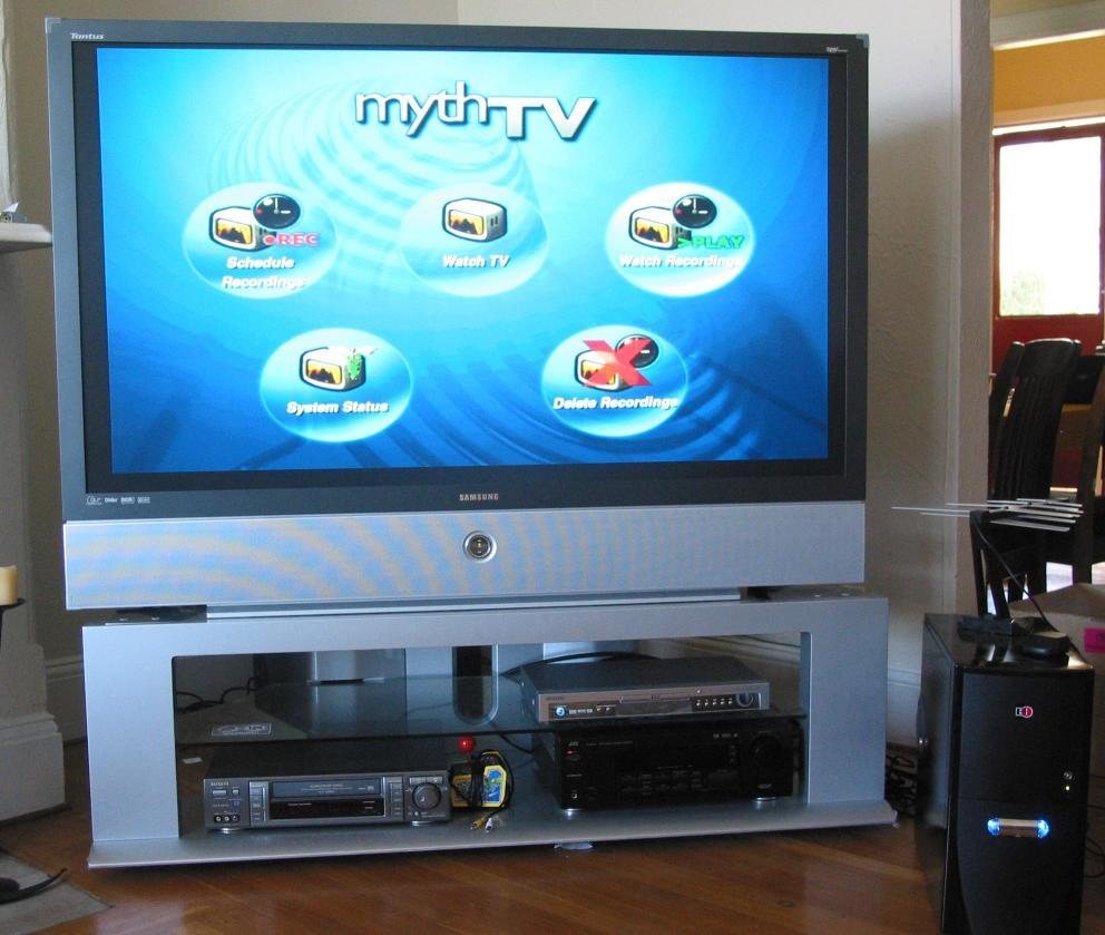 La instalación de MythTV de un usuario.