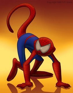 Ilustración de SpiderMonkey por el artista Shane Lewis.