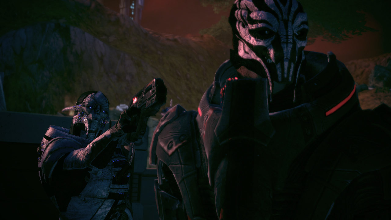 En el aspecto grafico, Mass Effect sigue siendo una joya.