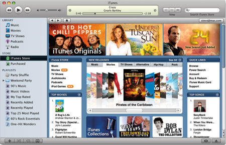 iTunes Store te permite comprar contenido y aplicaciones