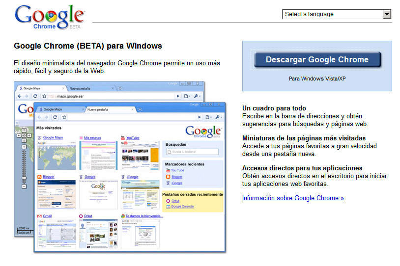 ¡Descarga Google Chrome!