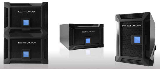 Los diferentes módulos de la CX1 de Cray
