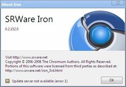 Iron: Chrome con sombrero de papel metalizado
