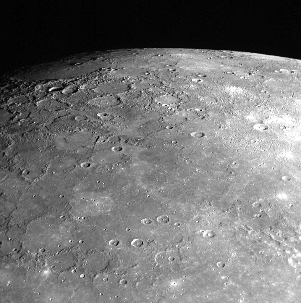 El norte de Mercurio