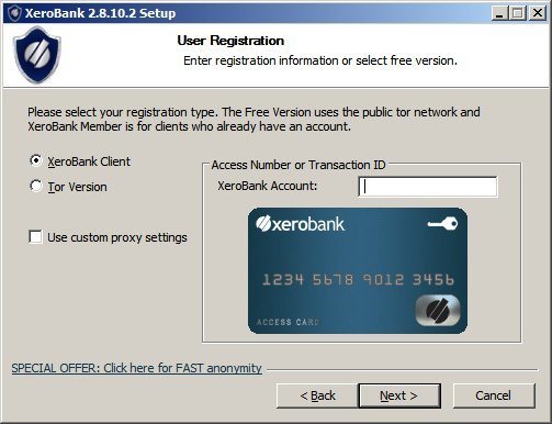 XeroBank tiene su propia red privada