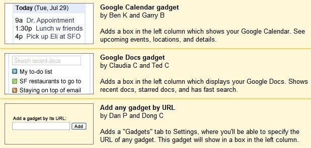 Las tres nuevas características de Gmail Labs