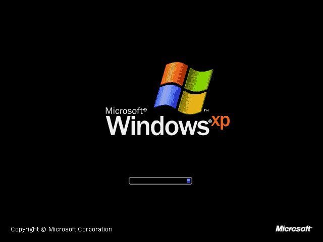 Windows XP se inició sin problemas