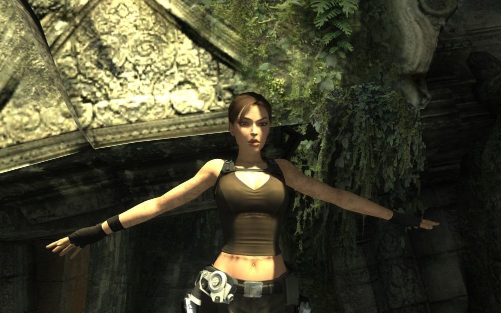 El ejemplo perfecto de que mientras los escenarios a veces pueden verse horrendos, Lara siempre se ve bien.