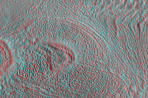 Marte en 3D estereoscópico