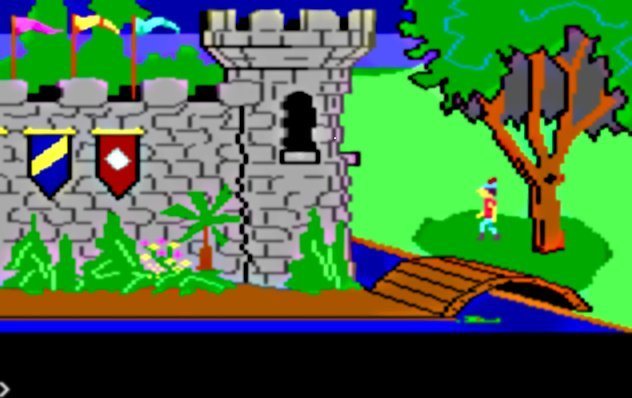 King's Quest fue el primero en usar el AGI
