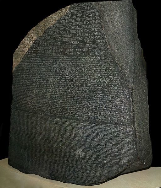 La piedra Rosetta, una verdadera maravilla que venció al tiempo