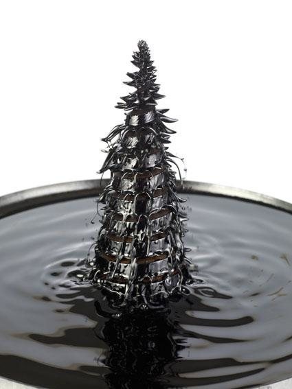 Experimentos con ferrofluidos