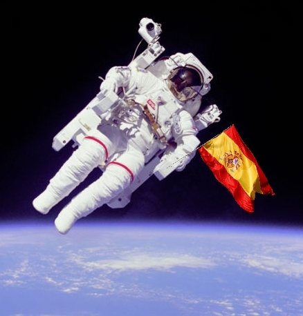 Españoles en el espacio