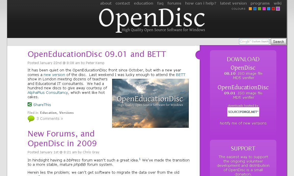 OpenDisc y su propuesta libre y gratuita