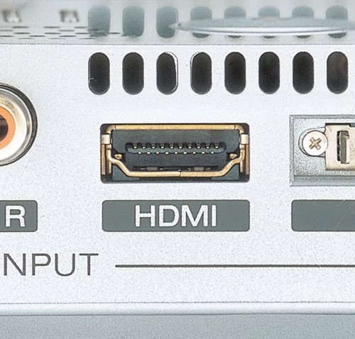 HDMI en un equipo de video.