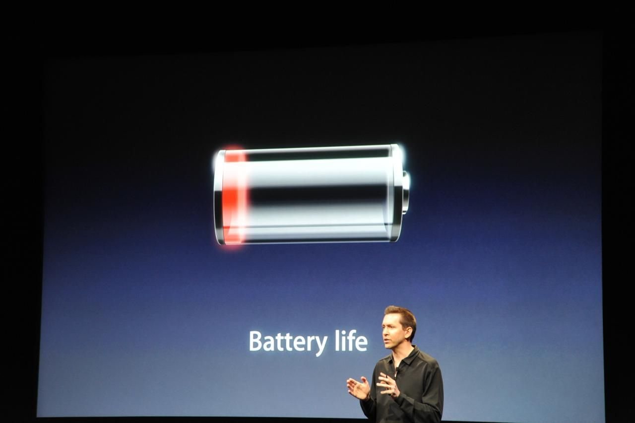La batería impide que el iPhone ejecute aplicaciones en segundo plano
