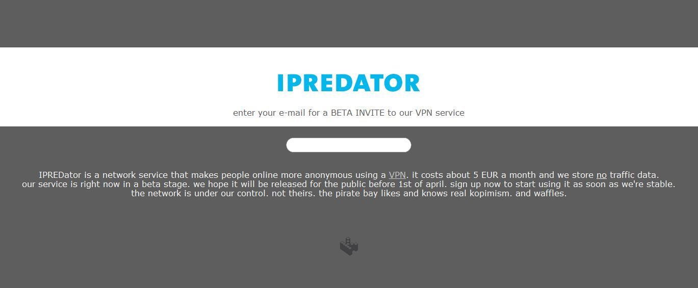 Ya puedes registrarte a la BETA de IPREDator.