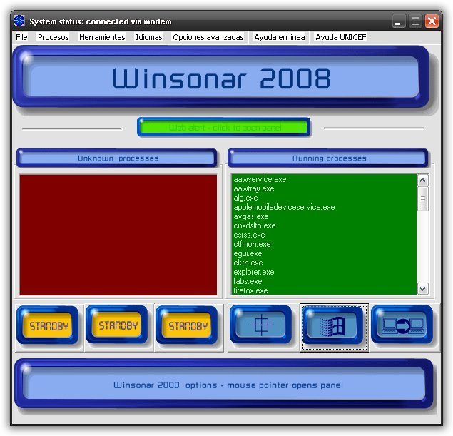 Winsonar es un monitor básico, pero que podría ser de mucha ayuda