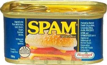 Lata de spam.
