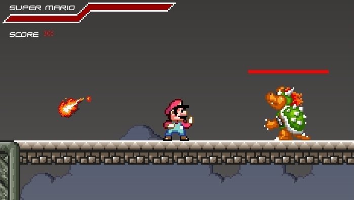 Enfrentamiento final Mario Combat