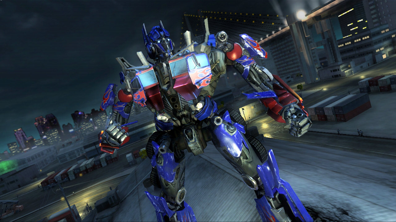 Optimus Prime siempre tan... azul...