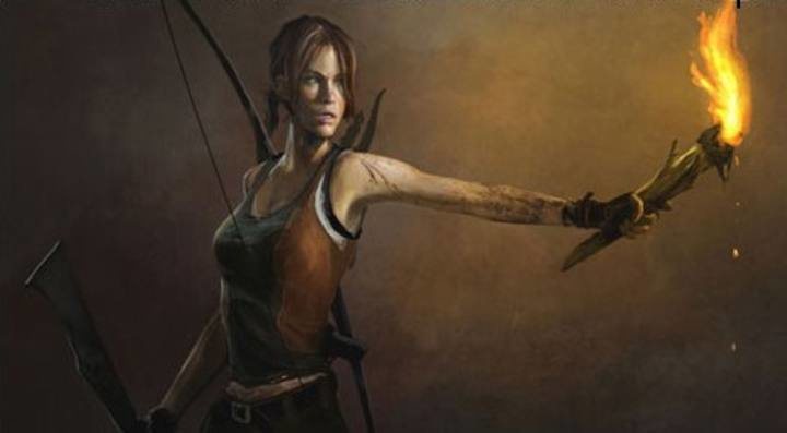 La nueva Lara Croft, más joven e inexperta que antes.