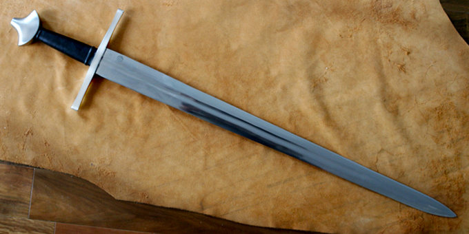 Espada típica de aquellas batallas medievales