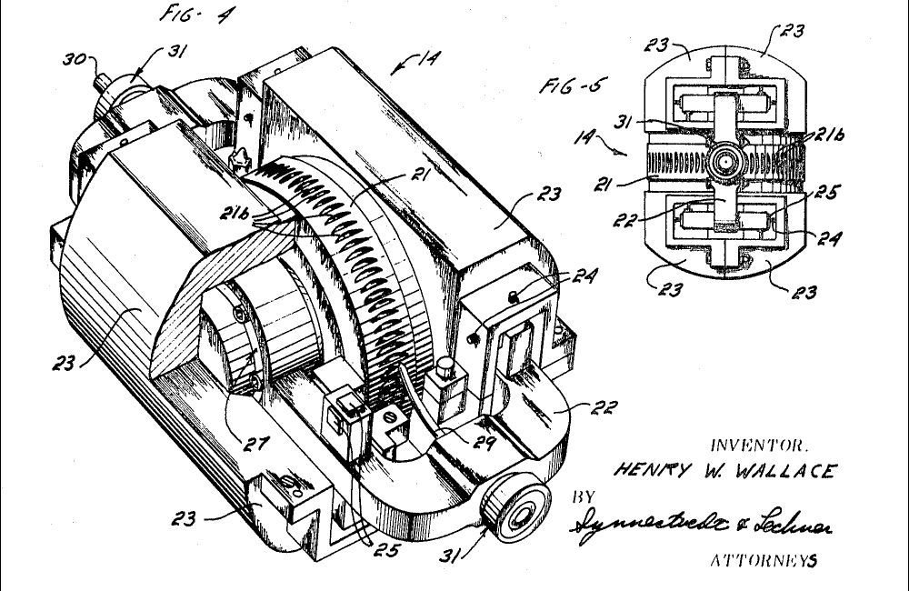 La máquina kinemásica de Wallace según la patente de invención