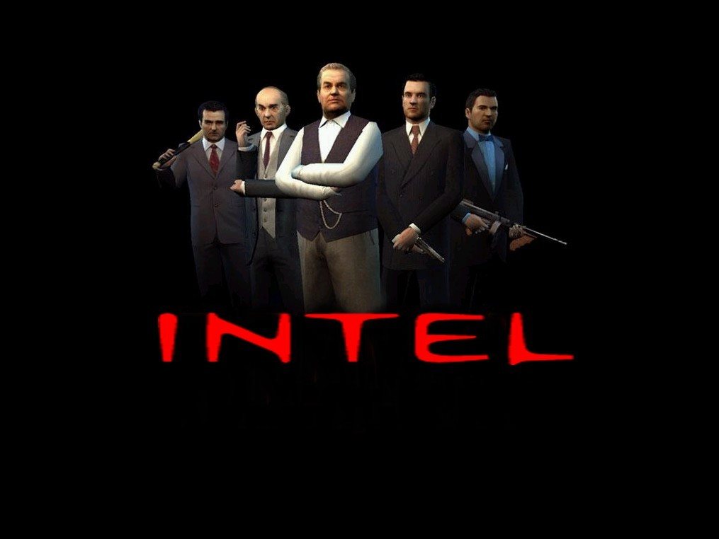 Un poquillo mafiosetes los de Intel ¿no?