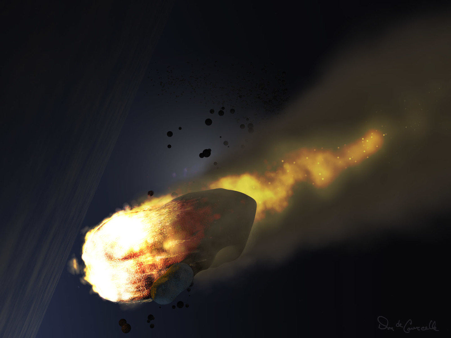 Afortunadamente, el asteroide tuvo la buena voluntad de explotar a 20 kilómetros de altura.