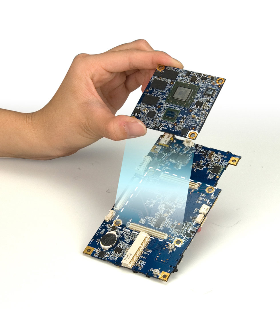 Un ejemplo de la clase de placas a las que podría adaptarse el nuevo Mobile-ITX