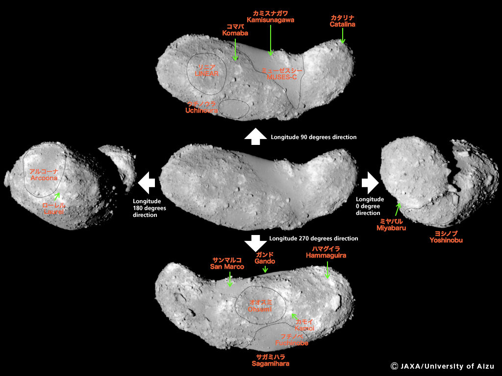 Minerva se encargó de determinar con precisión la forma del asteroide.