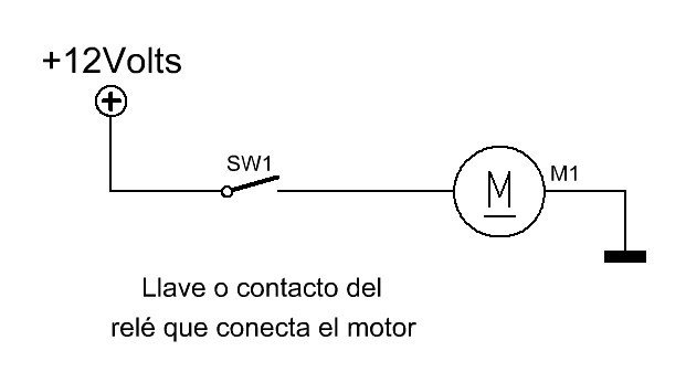 La manera tradicional de conectar una carga es a través de un interruptor o el contacto de un relé